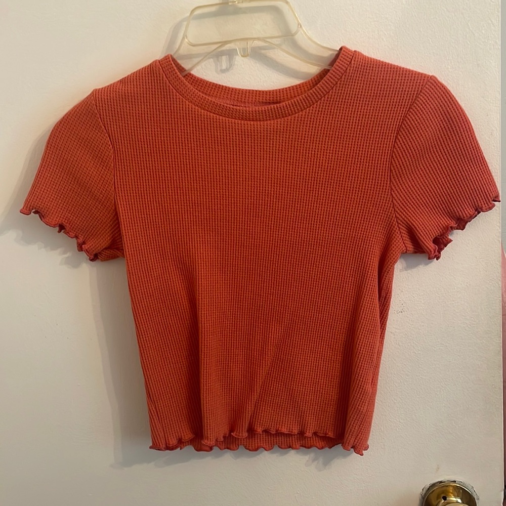 Wild Fable Coral Crop Top